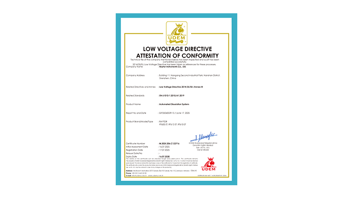 RT6 Dissolution Apparatus